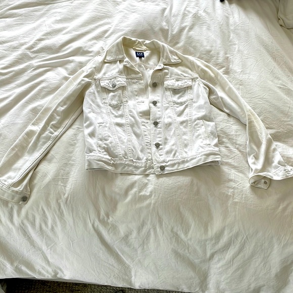 Gap white denim jacket - Picture 1 of 1